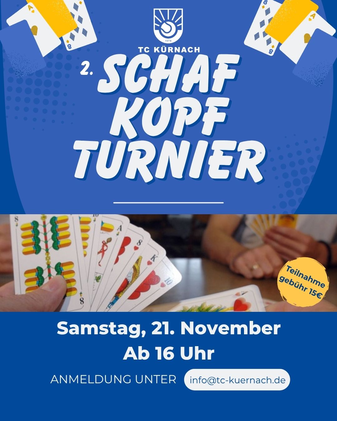 2. Schafkopfturnier des TC Kürnach